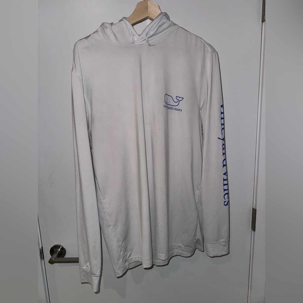 Vineyard Vines - White Performance Hoodie